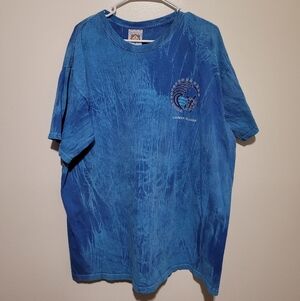 Vintage Yachtclub‎ Blue Graphic T-Shirt 2xl Cayman Islands